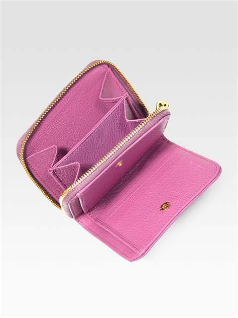 miu miu madras wallet